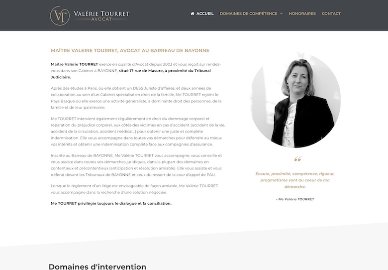 AVOCAT VALERIE TOURRET